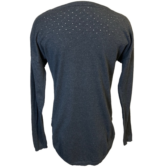 Camber & Grace Scoop Neck Eyelet Wool Sweater/Small - Picture 2 of 9